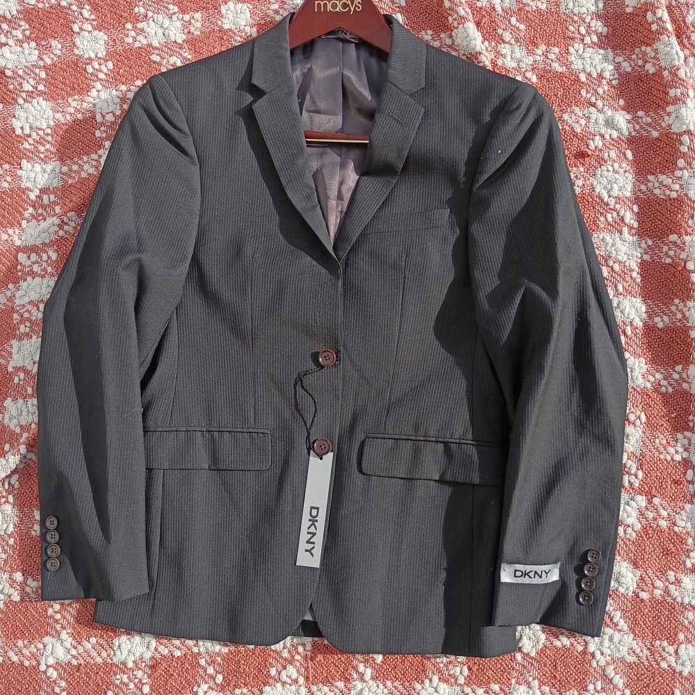 DKNY Men's Gray Blazer